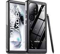 Coque Étanche pour Samsung Galaxy S24Ultra, AuTech Protection Intégrale IP68 Résistante aux Chocs pour Plongée Natation