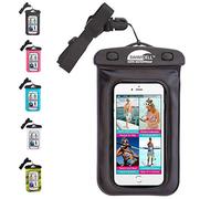 Coque étanche pour Smartphone - iPhone13,11 Pro, Samsung et Tous Les téléphones Portables Standard 10 x 16,5 cm. Étui étanche pour clés de téléphone, Portefeuilles à Sec IPX8. 10 m sous l'eau.