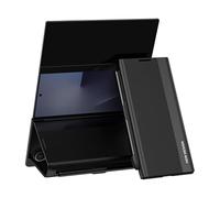 COQUE Étui à rabat en cuir pour Samsung Galaxy Z Trifold avec fonction support, fermeture magnétique, fente pour stylet Noir