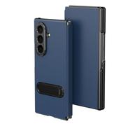 COQUE Étui à Rabat magnétique pour Samsung Galaxy Z Trifold, béquille réglable intégrée, Cuir de Luxe, intégrale Fine à charnière pour Samsung Galaxy Z Trifold-Bleu Roi