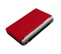 Coque étui de Protection en TPU pour Anbernic RG DS,Console Peau de Couverture de boîtier imprimée en 3D Housse Antichoc et Anti-Rayures pour Anbernic RG DS (Haut Rouge Bas Noir)