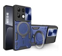 Coque Etui - E.F.CONNECTION - Pour Xiaomi Redmi Note 13 4G - Antichoc - Support Magnétique - Protection Caméra