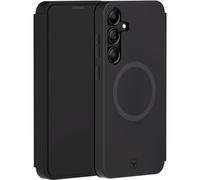 BigBen Connected - Folio renforce Magnet Samsung Galaxy S25 2m Noir + Garantie a vie Force CaseFolio
