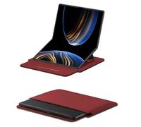 COQUE Étui MateBook pliable, étui en PC multifonction, sac intérieur pour Huawei MateBook Fold-Rouge
