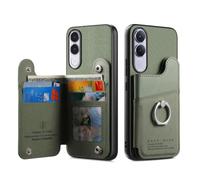 COQUE Étui Portefeuille Flip Denim pour Vivo V70 FE-Vert