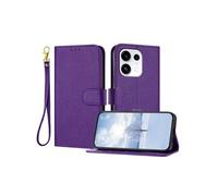 Coque Etui Portefeuille Flip Folio OPPO Reno 16 Cuir PU Fentes Cartes Violet