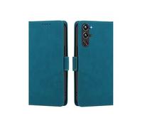 Coque Etui Portefeuille pour ZTE nubia RedMagic 10 Pro Cuir PU Porte-cartes Bleu Clair