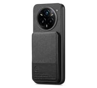 COQUE Étui Portefeuille Twill pour Realme 14 Pro, Protection RFID, Design Antichoc et Support bidirectionnel. L'alliance Parfaite Entre sécurité Ultime et Style Mains Libres-Noir