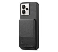 COQUE Étui Portefeuille Twill pour Realme 15 Pro, Protection RFID, Design Antichoc et Support bidirectionnel. L'alliance Parfaite Entre sécurité Ultime et Style Mains Libres-Noir