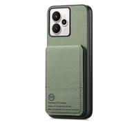 COQUE Étui Portefeuille Twill pour Realme 15, Protection RFID, Design Antichoc et Support bidirectionnel. L'alliance Parfaite Entre sécurité Ultime et Style Mains Libres-Vert