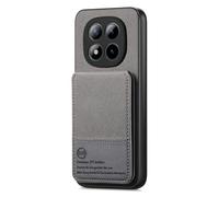 COQUE Étui Portefeuille Twill pour Redmi Note 15 Pro Plus, Protection RFID, Design Antichoc et Support bidirectionnel. L'alliance Parfaite Entre sécurité Ultime et Style Mains Libres-Gris