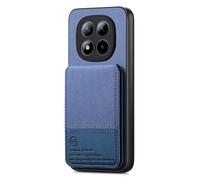COQUE Étui Portefeuille Twill pour Redmi Note 15 Pro Plus, Protection RFID, Design Antichoc et Support bidirectionnel. L'alliance Parfaite Entre sécurité Ultime et Style Mains Libres-Bleu