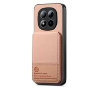 COQUE Étui Portefeuille Twill pour Redmi Note 15 Pro Plus, Protection RFID, Design Antichoc et Support bidirectionnel. L'alliance Parfaite Entre sécurité Ultime et Style Mains Libres-Rose