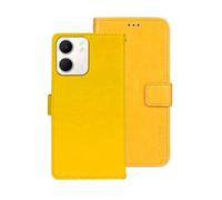 COQUE Étui pour A5X, étui à rabat en cuir robuste, pour téléphone portable Oppo A5X 5G, jaune