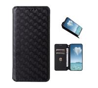 COQUE Étui pour FCNT Arrows We3,Rabat à Texture-Nero