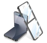 COQUE Étui pour Galaxy Z Flip 7 Housse de Protection Phantom Electrolytique, de Style Mince Film Tout Compris,Housse de Téléphone Pliante pour Samsung Galaxy Z Flip 7 5G-Noir