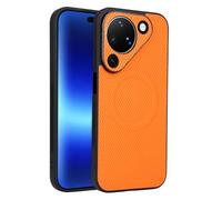 COQUE Étui pour Huawei Pura 90, Carbone TPU Antichoc (Jaune)
