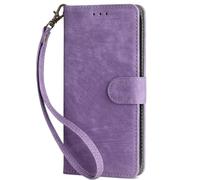 COQUE Étui pour Motorola Signature 5G Rabattable (Antichoc) Protection (RFID) Cuir Haut de Gamme avec Fente Carte-Viola