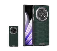 COQUE Étui pour Oppo Find N5 Bobine Magnétique Intégrée, Étui de Protection en Cuir PU de Qualité Supérieure, Design Élégant, Adapté au Oppo Find N5 (Vert)