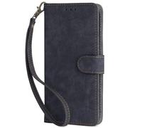 COQUE Étui pour TCL K70 5G Rabattable (Antichoc) Protection (RFID) Cuir Haut de Gamme avec Fente Carte-Nero