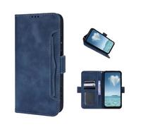 COQUE Étui pour téléphone Oukitel C59 Pro, Portefeuille latéral magnétique Multi-Fentes pour Cartes de Visite, de Protection Oukitel C59 Pro-Blu