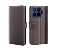 COQUE Etui pour Xiaomi 17T Pro,Véritable Housse à-Marrone