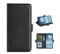 COQUE Etui pour Xiaomi Redmi Note 15 Pro 4G,Boucle latérale à Aspiration latérale en Cuir de Vachette avec Fente pour Carte, étui en Cuir pour Xiaomi Redmi Note 15 Pro 4G-Nero