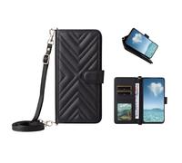 COQUE Étui pour ZTE Nubia Neo 2 5G De Téléphone Motif Ondulé Portefeuille À Rabat Multi-Cartes ZTE Nubia Neo 2 5G-Nero