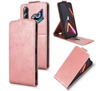 COQUE Étui pour ZTE Nubia Neo3 GT 5G Étui de La Texture Rétro De la Conception De la Fermeture Supérieure pour Le ZTE Nubia Neo3 GT 5G-Rose