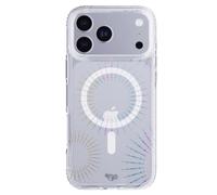 Coque EvoSparkle pour iPhone 17 Pro Max Compatible MagSafe Effet Lunaire Transparent