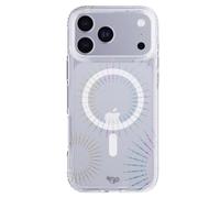 Coque EvoSparkle pour iPhone 17 Pro Max Compatible MagSafe Effet Lunaire Transparent