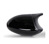 Coque extérieure Pour BMW 1 3 Série E81 E82 E87 E88 E90 E91 E92 E93 2PCS Car Black Side Wing Mirror Cover Rear-View Caps(Black-Left)