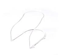 Coque extérieure pour PC Protection améliorée pour claviers et verrous d'empreintes digitales (transparent)