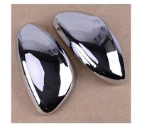 Coque extérieure Pour Peugeot 2008 208 2013 2014 2015 2016 2017 2 Pièces Argent ABS Chrome Voiture Plaqué Côté Rétroviseur Couverture Garniture