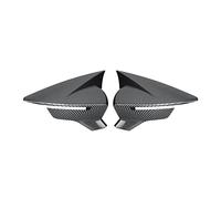 Coque extérieure Pour Seat Pour Leon Mk3 Mk3.5 5F Pour ST Pour FR Cupra 2012 2013 2014 2015 2016 2017 2018 2019 Voiture Côté Porte Rétroviseur Capuchon(Carbon Fiber Look)