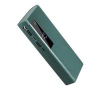 Coque Externe 5 Slots 21700 pour affichage LED Coque Externe(green) | soudure, rÃ©utilisable, 5 slots 21700 plats, pour affichage pour puissance, sortie 5V 2.1A stable