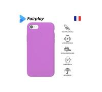 Coque FairPlay en silicone liquide iPhone 7/8 lavande