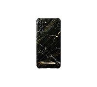 Coque Fashion Port Laurent Marble pour Samsung Galaxy S21+ - Or/Noire intense