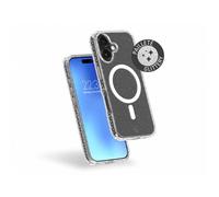 Coque renforcée MagSafe iPhone 17 AIR XTREM 4m Norme Militaire MIL-STD 810G Transparente avec Paillettes + Garantie à vie Force Case