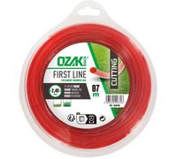 OZAKI - Bobine Fil Nylon Carré - Longueur 87m - Ø 2,40mm - Matières Vierges - Haute Durabilité - Excellente Tenue À L'Œillet