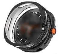 Coque fonctionnelle en TPU pour Samsung Galaxy Watch8 Accès facile à toutes les fonctionnalités (40 mm, noir)