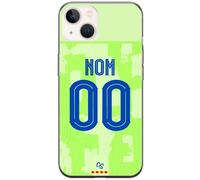 Coque Football FC Barcelone Maillot Barça Third Saison 2024 2025 à Personnaliser Non Numéro Joueur de Football Contour Souple pour iPhone X et iPhone XS