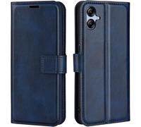 Coque For Samsung A04e Housse En Cuir Pu Tpu Magnétique Protection Étui For Samsung Galaxy A04e A042f Telephone Portable Portefeuille Fonction Support (Bleu)