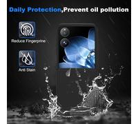 Coque For Xiaomi Mix Flip Case, Mobile Phone Case Made Of Hard Pc Material, Comfortable And Smooth To The Touch, Resistant To Drops, Shock And Fingerprint - Noir[Mon9260869]