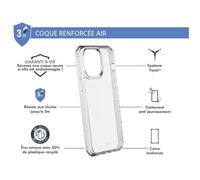 Coque - FORCE CASE - Air iPhone 14 Pro Max - Transparent - 50% Plastique recyclé - Souple