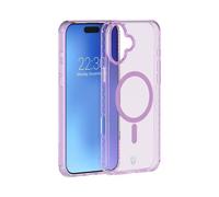Force Case – Coque pour iPhone 16 Plus AIR FROST – Renforcée MagSafe, Système Tryax 3M – Rose