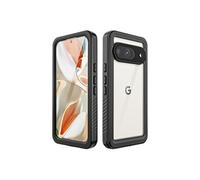 Coque FOXDOCK étanche intégrale pour Google Pixel 9 protection étanche avec couches TPU/PC/PET, résistante aux chocs et aux chutes