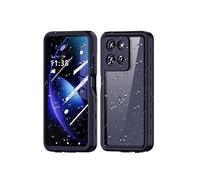 Coque FOXDOCK étanche intégrale pour Motorola Moto G 5G 2025 protection étanche avec couches TPU/PC/PET, résistante aux chocs et aux chutes
