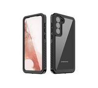 Coque FOXDOCK étanche intégrale pour Samsung Galaxy S23 Plus protection étanche avec couches TPU/PC/PET, résistante aux chocs et aux chutes