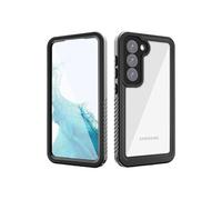 Coque FOXDOCK étanche intégrale pour Samsung Galaxy S23 protection étanche avec couches TPU/PC/PET, résistante aux chocs et aux chutes